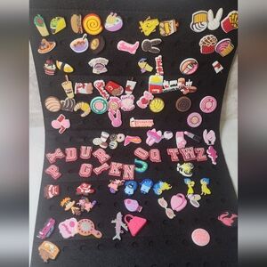 Bundle of 93 Charms For Crocs